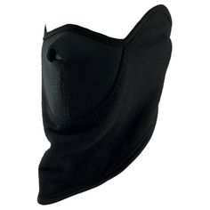 Stay warm and comfortable in style with this high quality comfortable fleece gaiter. Offering looks and protection. Size: One Size.  Color: Black.  Gender: male.  Age Group: adult. Black Ski Mask, Breathable Black Balaclava For Skiing, Black Windproof Full Face Balaclava, Black Hooded Balaclava For Snowboarding, Black Fleece-lined Balaclava For Sports, Ski Mask, Scarf Hat, Online Tops, Back Strap