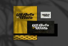 various logos and business cards designed for us automat