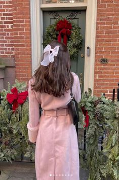 20+ Ways to Style Pink Winter Coats (From a Cozy Girlie to a Parisian Dreamer) - The Mood Guide Pink Trench Coat Outfit, Plum Aesthetic