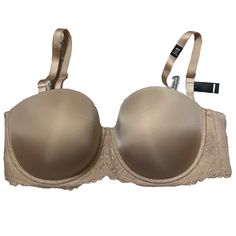 Elevate Your Lingerie Collection With This Stunning Torrid Curve Push-Up Bra. Designed With Underwire Support And A Strapless Style, This Bra Is Perfect For Everyday Wear Or A Special Occasion. The Nude Lace Detailing Adds A Touch Of Elegance And The G Cup Size Provides Ample Support. Made For Women, This 40g Bra Is Perfect For Those Who Want To Feel Confident And Comfortable. The Bra Features Push-Up Padding For Added Shape And A Secure Fit. This Bra Is A Must-Have For Anyone Looking To Add A T Push Up Strapless Bra, Push Up Pads, Lingerie Collection, Push Up Bra, Strapless Bra, Push Up, Lace Detail, Women's Intimates, Everyday Wear