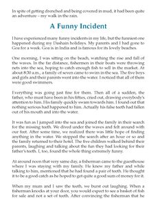 a page from the book funny incident