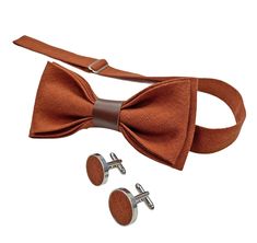 "ACCESSORIES are made of HIGH Quality OEKO-TEX Certified Linen (free from harmful chemicals) BOW TIE: *Type: Pre-tied * Bow tie size ~2,4 x 4,5\" (6 x 11,5 cm) * Adjustable bow tie straps (length): ~20,5\" (52 cm). Could make longer upon separate request. CUFFLINKS: *. Color: same as bow tie POCKET SQUARES: *Color: same as bow tie *Pocket square measurements: ~10,2 x 10,2\" (26 x 26 cm) SUSPENDERS: * Type: Y * Color: same as bow tie * Wide 1,18\"(3 cm) * Adjustable length: Standard length 41\"- Classic Brown Suit And Tie Accessories For Father's Day, Classic Brown Suit And Tie Accessories As Gift, Dapper Brown Suit And Tie Accessories For Wedding, Brown Formal Suit And Bow Tie Accessories, Brown Suit And Tie Accessories For Formal Occasions, Adjustable Brown Suit And Tie Accessories For Business, Brown Dapper Bow Tie For Party, Dapper Brown Bow Tie For Party, Classic Brown Bow Tie For Formal Occasions