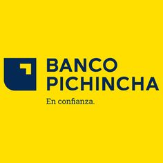 the logo for banco pichinha, en confianza de barrancia