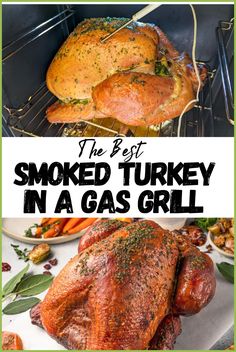 the best smoked turkey in a gas grill