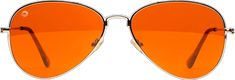 Orange Sunglasses, Color Lenses, Gold Sunglasses, Colored Sunglasses, Custom Artwork, Orange Color, Lenses, Orange, Sunglasses