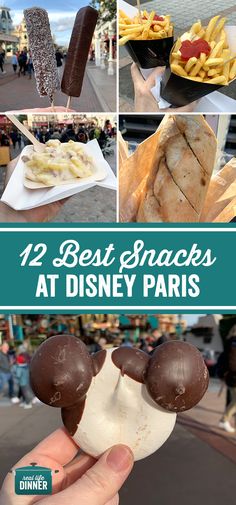 the best snacks at disney paris