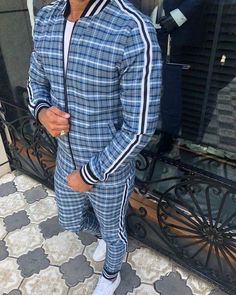 Streetwear Style Men's Suit - Men & women apparel Cheap Suits, Men Tracksuit, Fashion Stand, Tracksuit Men, Clothes Men, Leisure Suit, Track Suit Men, Tracksuit Jacket, Streetwear Men