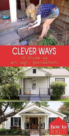 the front cover of clever ways to build a house