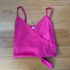 Hot Pink Crop Top Cut Out In The Back With A Tie Thick Material Brand New, Tags Taken Off Never Worn Size Xs Negotiable Spring Cami Crop Top For Night Out, Trendy Pink Tank Top For Brunch, Trendy Cami Crop Top For Spring, Forever 21 V-neck Summer Crop Top, Forever 21 V-neck Crop Top For Summer, Cotton V-neck Crop Top For Night Out, Forever 21 Fitted Summer Crop Top, Forever 21 V-neck Crop Top For Spring, Forever 21 Fitted Crop Top For Summer