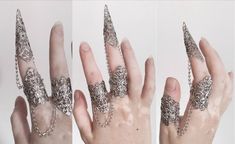 Claw Ring, Gothic Rings, Cosplay Halloween, Drag Queens, Finger Rings, Victorian Jewelry