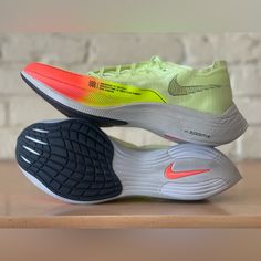 Nike Zoomx Vaporfly Next% 2 Volt Hyper Orange Men’s Size 11 Cu4111-700 Marathon Yellow Running Shoes With Air Max Cushioning For Marathon, Yellow Running Shoes With Air Cushioning For Marathon, Yellow Sneakers With Air Max Cushioning For Marathon, Yellow Sneakers With Air Cushioning For Marathon, Yellow Air Cushioning Sneakers For Marathon, Nike Dynamic Yellow Running Shoes, Nike Yellow Running Shoes, Dynamic Yellow Nike Running Shoes, Nike Yellow Running Shoes With Air Cushioning