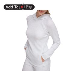 in stock Womens Thermal, Knit Hoodie, Womens Activewear, Waffle Knit, Kangaroo Pocket, Kangaroo, Pullover Hoodie, Calvin Klein, Active Wear