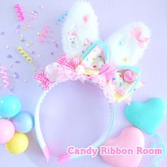 Dessert Accessories, Kei Clothing, Fairy Kei Aesthetic, Craft Market, Hair Headband, Kawaii Core, Making Hair, Doki Doki