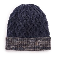 Keep the cold out & the warmth in while always looking on-trend with MUK LUKS® Men's Cable Cuff Cap. It’s form-fitting design, cable knit patterns & super soft fleece lining, give you casually mod comfort all day long. Machine wash on gentle cycle, no bleach, tumble dry low heat. Imported. -100% Polyester Faux Fur Upper -100% Polyester Fleece Lining -One Size Fits Most (OSFM) -Multiple color options available Mens Knit Beanie, Knit Beanie Pattern, Mens Knit, Summer Clearance Sale, Stitch Fit, Cable Stitch, Knitted Slippers, Beanie Pattern, Cold Weather Accessories