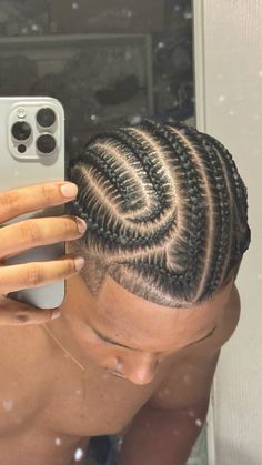 Black Men Braids Hairstyles Cornrows, Freestyle Braids For Men, Twist Hair Men, Mens Twists Hairstyles, Cornrows Natural Hair, Braid Styles For Men