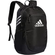 adidas Stadium 3 Backpack To soccer practice or a gym session, this adidas backpack is designed for athletes on the move. durable ripstop is made with recycled materials. a shoe compartment keeps muddy cleats separate from the rest of your gear. This product is made with recycled content as part of our ambition to end plastic waste. Wipe-able material for easy spot cleaning with soap and water. Zippered bottom ball pocket that can hold a size 5 soccer ball inside or be worn on the outside in a m Soccer Backpack, Soccer Bag, Adidas Store, Volleyball Humor, Adidas Backpack, Sports Backpack, Durable Backpack, Daypack Backpack, Adidas Bags