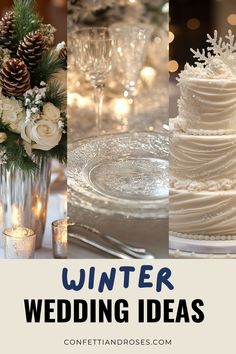 winter wedding ideas that are perfect for the bride and groom to have on their big day