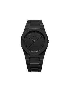 All Black Watches, Fossil Watches For Men, D1 Milano, Seiko Men, Black Leather Watch, Best Watches For Men, Mens Watches Black, Swatch Watch, Fossil Watches