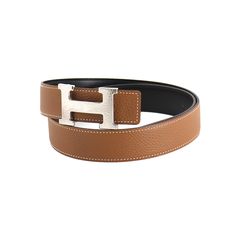 Used Hermes Hermes Constance H Belt Vaux 135 Togo Black Gold 80 Reversible Silver Metal Fittings (Sku: Gzvcu3) === General === Brand : Hermes Line : Constance === Design === Type : Standard Belt Gender : Women Color : Black, Gold Reversible : Yes === Size === Length : 77.5cm - 82.5cm / 30.51'' - 32.48'' Width : 3.1cm / 1.22'' Buckle Size : 3.7cm X 6cm / 1.45'' X 2.36'' Weight : 110g / 3.88oz. === Included Items === Accessories : Box, Dust Bag Accessories Notice : Before Purchasing, Please Refer Hermes Scarf Ring, H Belt, Twilly Scarf, Hermes Accessories, Scarf Rings, Vintage Belt Buckles, Hermes Constance, Gold Bag