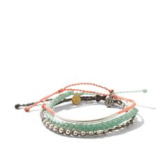 Pura Vida Bracelets® Style Pack, <span class="price">$45.00</span> #birchbox Cute Anklets, Bracelets Style, String Bracelets, Pura Vida Bracelets, Lifestyle Accessories, Bead Charm Bracelet, Cute Bracelets, Wellness Products, White Earrings