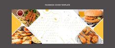 Menu For Restaurant, Food Layout, Facebook Background, Social Media Icons Vector, Food Social Media, Social Media Mockup, Banner Design Layout, Doner Kebab