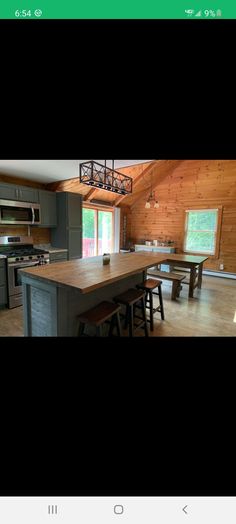 the kitchen is clean and ready for us to use in the day or night time