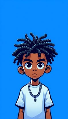 Black Animated Characters, Afro Design, Black Cartoons, New Animation Movies, Waves Wallpaper Iphone, Best Photo Editing Software, Soulful Art, Blue Solid Color, Unique Iphone Wallpaper