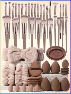 #tanning #tan #summer #summervibes #pool #swimming #yeah #goviral #blowup #taylorswift Expensive Makeup Brushes, Make Up Brushes Aesthetic, Best Makeup Brushes Set, Trendy Makeup Products, Maquillage On Fleek, Make Up Tools, Brush Sets, Make Up Brush