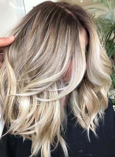 Shadow Roots, Shadow Root, Balayage Blonde, Balayage Ombre, Hair Color Shades, Fresh Hair, Ombre Hair Color