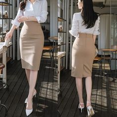 Lasaky - Professional Pencil Skirt for a Stylish Workwear Look Stylish Workwear, Church Fits, Wrap Around Skirt, Types Of Skirts, Work Wear, Pencil Skirt, Dress Outfits, Pencil, Skirt