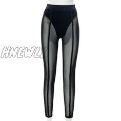 Brand Name: HnewlyLength: Ankle-LengthOrigin: CN(Origin)Hip-Style: RegularWaist Type: HIGHSeam: SEAMSpandex: High Spandex(>20%)Item Type: leggingsThickness: STANDARDFabric Type: MeshGender: WOMENStyle: Sexy & ClubMaterial: SpandexPattern Type: SolidAge: Ages 18-35 Years OldPattern: Solid colorColor: BlackSize: S,M,LPopular elements: See-through, voile.OL Club,PartyStyle: Pencil pants/skinny pantsThickness: OrdinaryFunction: Hip lifting, slim fit, breathable, slimmingYear of listing/season: Winter Winter Night Out Outfit, Sweatpants Women, Trousers Casual, Casual Sweatpants, Hip Style, Long Trousers, Leggings For Women, Black High Waist, Night Out Outfit