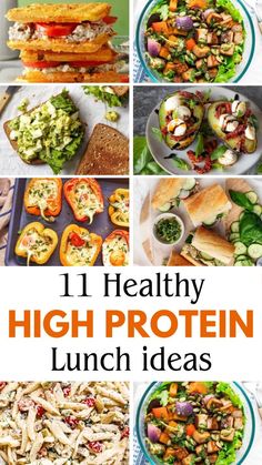 11 healthy high protein lunch ideas that are easy to make and great for the whole family