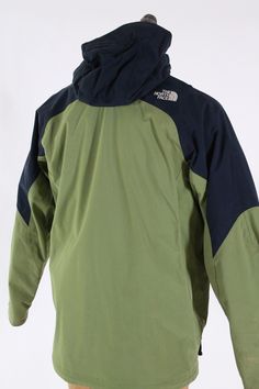 "Vintage RARE 1990s The North Face Goretex Mountain Jacket Olive Green and blue Size Medium 44\" chest 30\" length 25\" sleeve Good preowned condition. Please ask questions before purchasing, all sales are final." Winter Gore-tex Long Sleeve Outerwear, Gore-tex Long Sleeve Windbreaker For Fall, Fall Gore-tex Long Sleeve Windbreaker, Weatherproof Gore-tex Long Sleeve Windbreaker, Olive Green And Blue, Mens Brown Leather Boots, Military Motorcycle, Vintage Tuxedo, Mountain Jacket