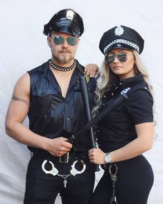 Halloween Couple Costume Ideas, Couple Costume Ideas, Mad Max Costume, Halloween Couple Costume, Most Creative Halloween Costumes, Police Costume, Halloween Couples, Remain Silent, Halloween Couple