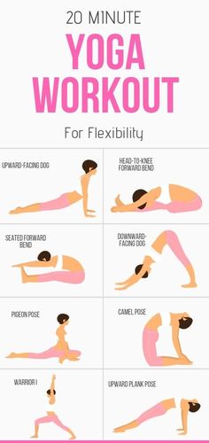 Yoga workout for flexibility Workout For Flexibility, Beginner Yoga Poses, Fitness Motivation Wallpaper, Ab Workout Challenge, Beginner Yoga Workout, 20 Minute Yoga, Plank Pose, Workout Beginner