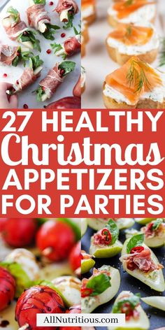 healthy christmas appetizers for parties