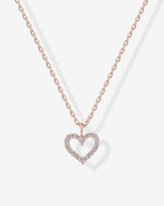 #Variant_Rose Gold Mother's Day Heart Pendant Necklace For Party, Mother's Day Party Heart Pendant Necklace, Rose Gold Open Heart Charm Necklace With Delicate Chain, Elegant Rose Gold Heart Necklace With Adjustable Chain, Rose Gold Dainty Necklace For Valentine's Day, Dainty Rose Gold Necklace For Valentine's Day, Delicate Rose Gold Heart Necklace For Valentine's Day, Valentine's Day Rose Gold Heart Clavicle Necklace, Rose Gold Heart Pendant Necklace With Clavicle Chain