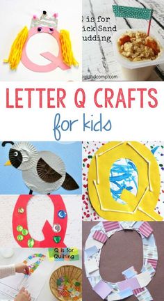 letter q crafts for kids to make