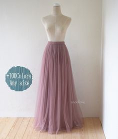 ~~KNOW MORE ABOUT THE ITEM Our skirt have two high-quality layers of soft tulle and one lining.The item is make with floor length,we always use chiffon lining, if you have special need,please contact us! These color can be made in any style and any size in my shop, also we support the own design style ,if you want to see the single large photo of the color card ,please feel free to contact us! This picture show length is 43 inches,The color number is 43#(Nude). Add sash www.etsy.com/listing/5882 Diy Long Tulle Skirt, Tulle Skirt Pattern, Tulle Dress Diy, Full Length Tulle Skirt, Long Tutu Skirt, Adult Tulle Skirt, Diy Tulle Skirt, Tulle Skirt Tutorial, Pola Rok