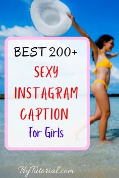 Here are the best 200+ sexy instagram captions for girls that are ideal for insta bikini capions, swim suit captions, beach selfies or bold & sexy swiming pool pics. Also, these are useful sexy workout gym captions for inspiring others. #sexyinstagramcaptionsforgirls #bikinicaptions #swimsuitcaption #best #bold #beach #gym #workout