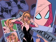 Gwen Stacy Comic, Art Spiderman, Spider Girl, Wallpaper Laptop, Man Wallpaper