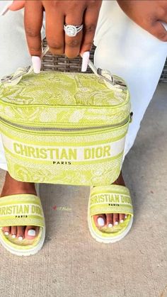 Summer Drip, Dior Summer, Dh Gate, Bag And Shoes, Slides Outfit, Shoes Heels Classy