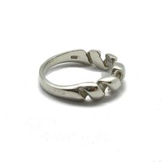 Sterling silver ring 925/1000. Stamped 925. Approximate weight 4.6 grams. Top width 0.6cm (0.24 inches). All our jewels are made from solid sterling silver 925/1000 and are carefully crafted by hand in our family workshop. We dispatch your orders in 5 working days, worldwide and the postage is $5. We ship registered priority mail. Please allow 5-7 working days for delivery in Europe and 10-15 working days outside Europe. For any questions - please do not hesitate to contact me! Stylish Rings, Sterling Silver Ring, Priority Mail, Bulgaria, Silver 925, Statement Rings, Silver Ring, Sterling Silver Rings, Silver Bracelet