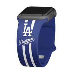 Are you a diehard MLB fan? Then show everyone your team spirit and enthusiasm with our new silicone MLB watchbands, officially licensed and designed exclusively for the Apple Watch. You can easily find a comfortable band according to your wrist size, along with your favorite team’s logo printed on it. Our watchbands are made from premium quality silicone, and are available in 38/40/41mm and 42/44/45mm variants, along with a strong clasp that locks in place and provides a snug fit. Make a stateme S Logo, Wearable Tech, Wearable Technology, Los Angeles Dodgers, Apple Watch Band, Team Spirit, Watch Band, Favorite Team, Apple Watch Bands