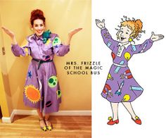 Halloween contest! Mrs. Frizzle The Magic School bus halloween costume Book Costumes, Play Pretend