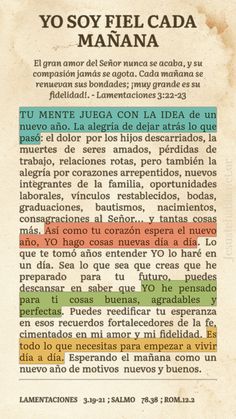 an old book with spanish writing on the front and back cover, which reads yo soy fied cada manana