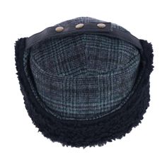 This plaid cap is perfect to combat the cold winter air. Stay warm with its High Pile Fleece-lined earflaps that strap up when not in use. Its quilted lining is constructed for comfort and the plaid exterior is a timeless winter classic. Made of 80% Polyester, 20% Wool Winter Air, Outdoor Cap, Cold Winter, Stay Warm, Plaid, Exterior, Wool, Grey