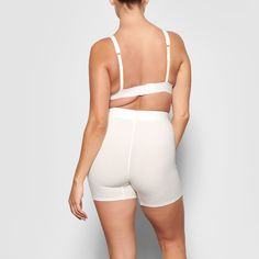 Soft Lounge Boxer | Marble — Made of super soft, breathable modal rib, the Soft Lounge Boxer feels silky against your skin, making it the perfect loungewear or sleepwear option. Features a wide waistband with tonal SKIMS logo for a classic, sport-inspired look. Fitted Sleepwear With Built-in Bra For Lounging, Fitted Sleepwear With Built-in Bra For Relaxation, Full Coverage Shapewear With Medium Bust Support For Daywear, White High Stretch Shapewear, Full Coverage Shapewear With Built-in Bra For Loungewear, Summer Compressive Shapewear, Bra Friendly, Short Length Stretch Shapewear For Loungewear, White Stretch Sleepwear With Built-in Bra, Stretch Sleepwear With Soft Touch