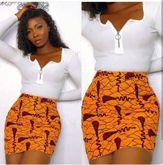 This gorgeous skirt is suitable for every occasion. It's made with African Ankara. The following measurements is required Waist Hip Skirt length Height Kindly contact me if additional information is required. Thank you and happy shopping African Skirt Outfit, Chitenge Outfits, Skirt African Print, Nigerian Party, African Print Tops, African Print Skirt, African Skirts, Short African Dresses, African Fashion Skirts