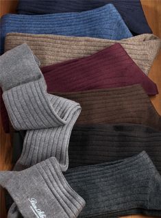 Cotton, Silk and Cashmere "Bio Luxury" Dress Socks - The Ben Silver Collection Classic Cashmere Socks For Winter, Classic Fall Cashmere Socks, Classic Cotton Socks For Winter, Ben Silver, Luxury Socks, Eddie Fisher, Cashmere Socks, Mens Dress Socks, Silver Collection